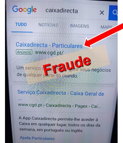Exemplo de falsificado - imagem 1