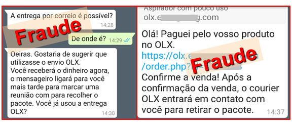 Burlas em vendas online