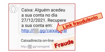 Phishing SMS 