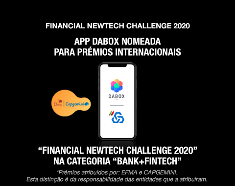 nomeada para prémios Financial NewTech Challenge 2020