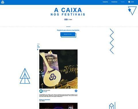 Caixa lança plataforma digital para Festivais de Verão