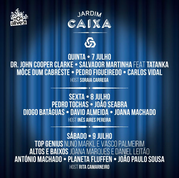 Cartaz Jardim Caixa