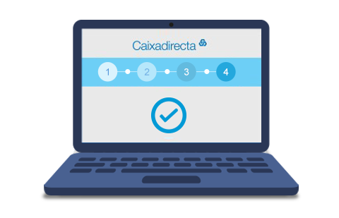 Aderir ao Caixadirecta preenchendo o formulário online