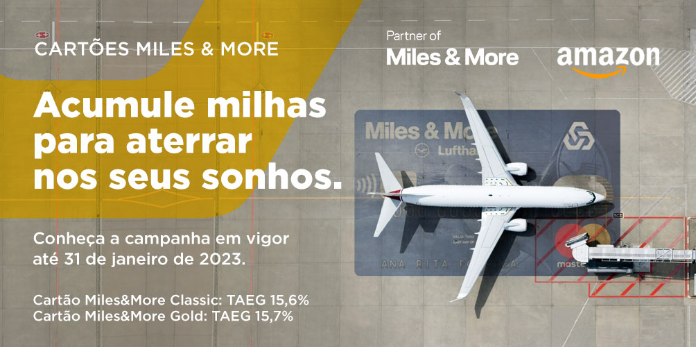 Campanha Miles&More e Amazon