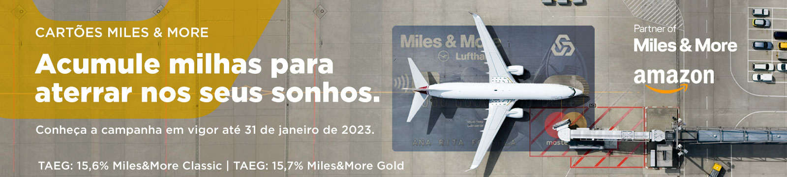 Campanha Miles&More e Amazon