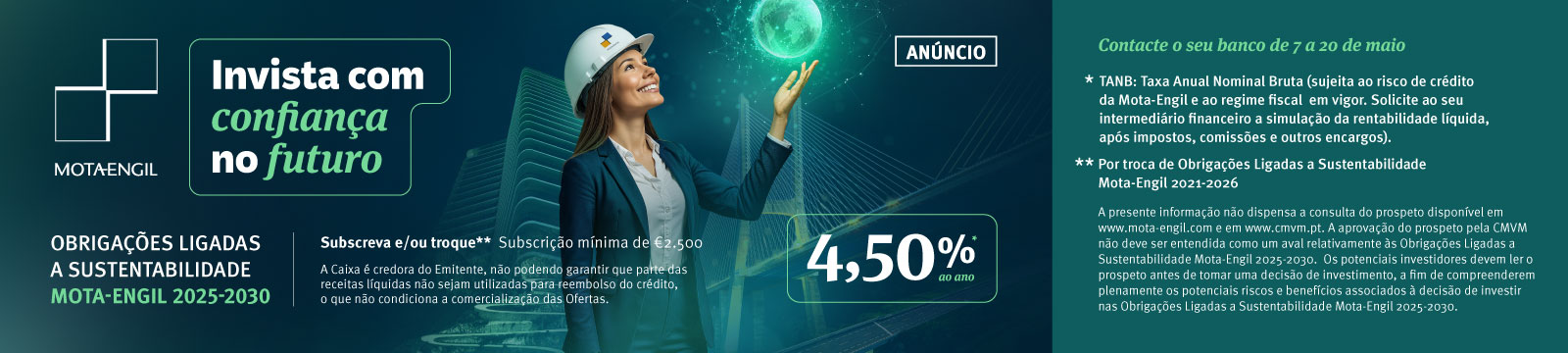 Obrigações Mota-Engil 2030