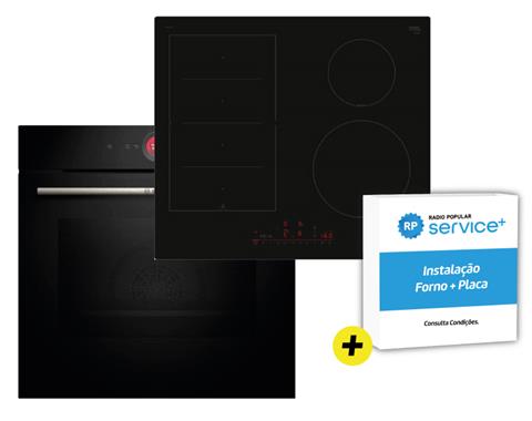  Forno + Placa Indução BOSH