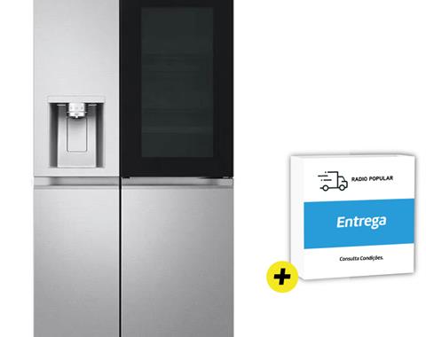  Frigorífico americano LG 4 portas inox