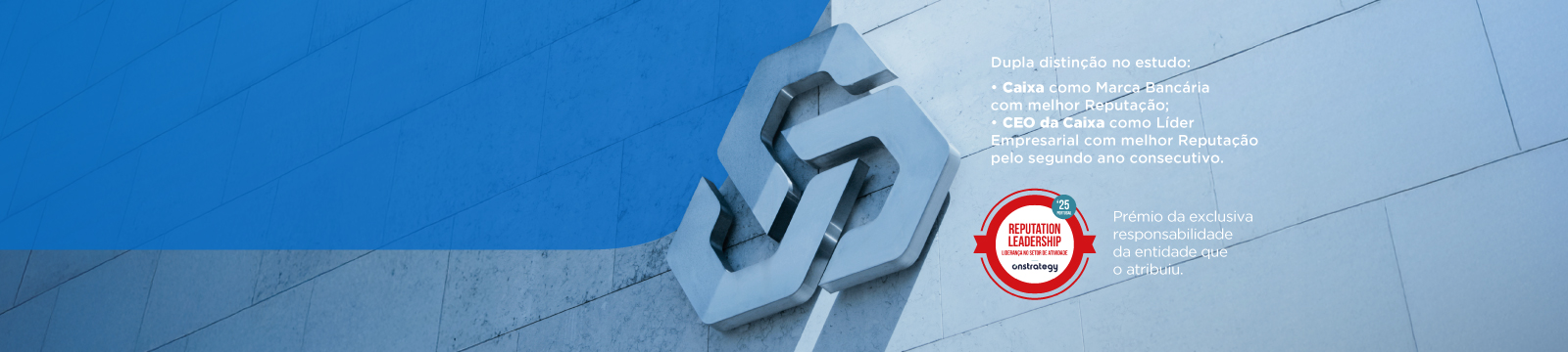 Caixa é a Marca mais reputada