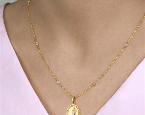 Colar Rainha da Paz | Premium Edition