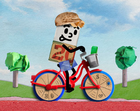 E se ficasses sem bicicleta?...