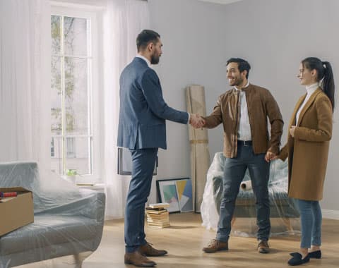 E se optar por uma casa penhorada?