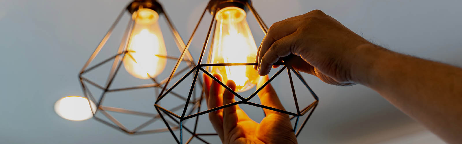 mudança de lâmpada