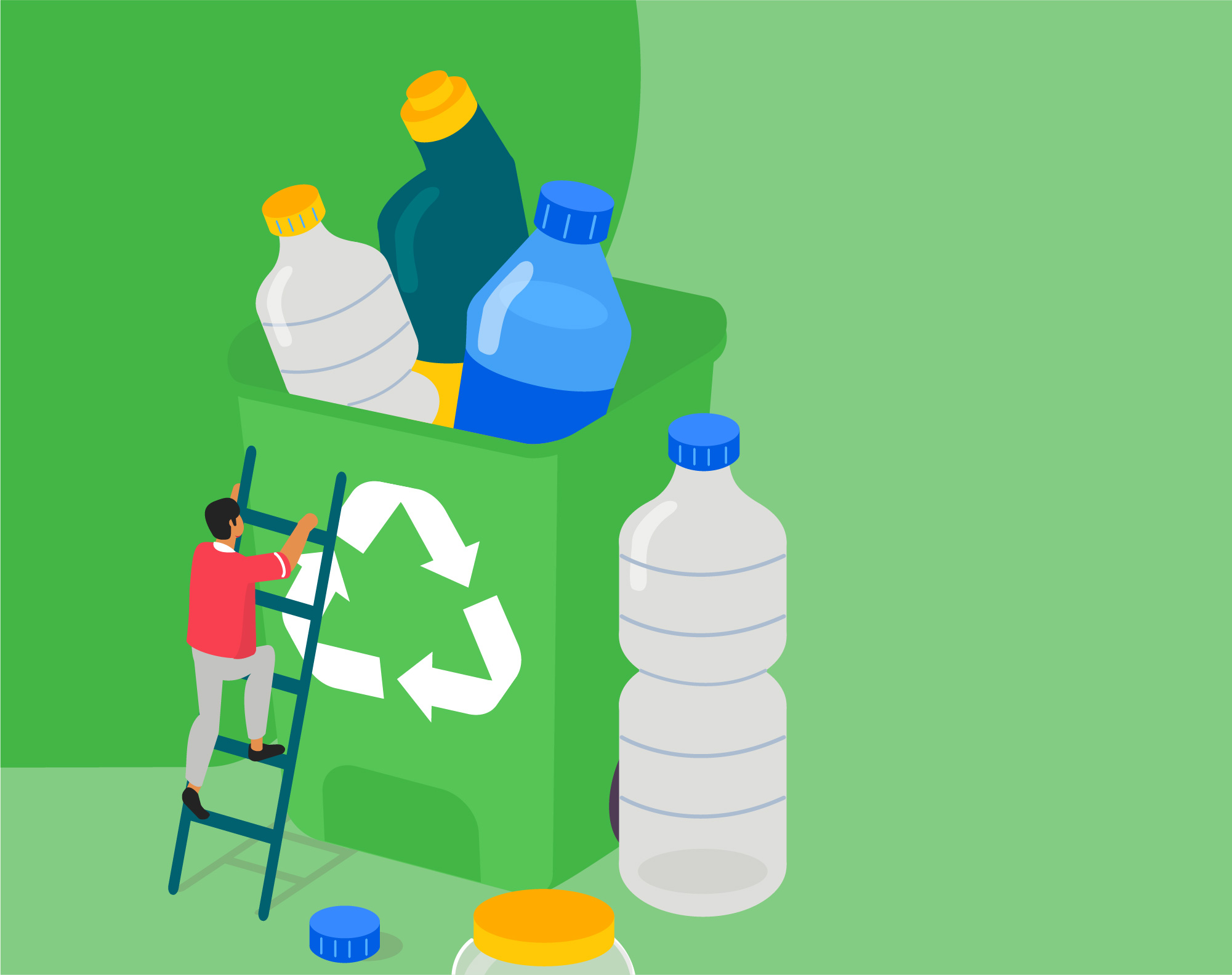 Sabe onde depositar o quê?