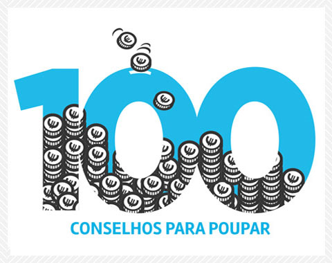 Guia: 100 dicas de poupança