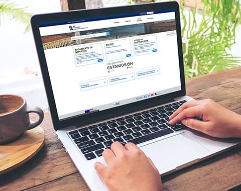 Sabe que o pode fazer online?