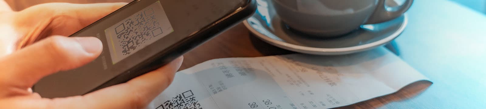 faturas com o QR Code