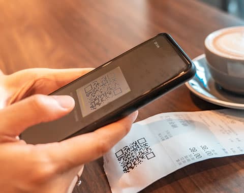 Registar as suas faturas com QRCode?
